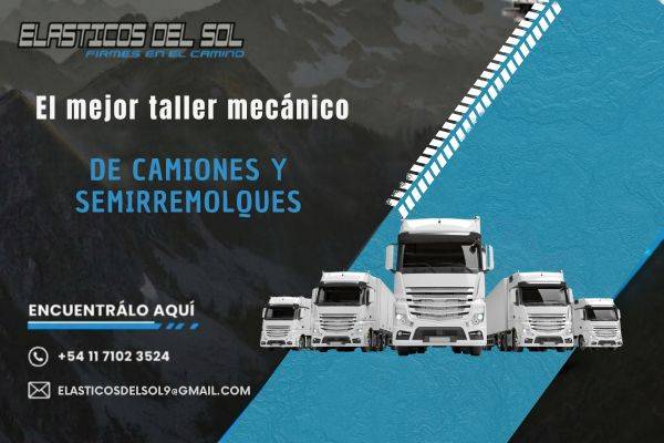Taller mecánico para camiones